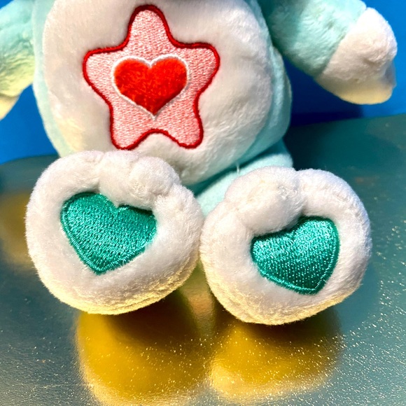 CARE BEARS VTG 2003 CARE BEAR COUSINS PROUD HEART CAT COLLECTORS EDITION 9” - Picture 4 of 13